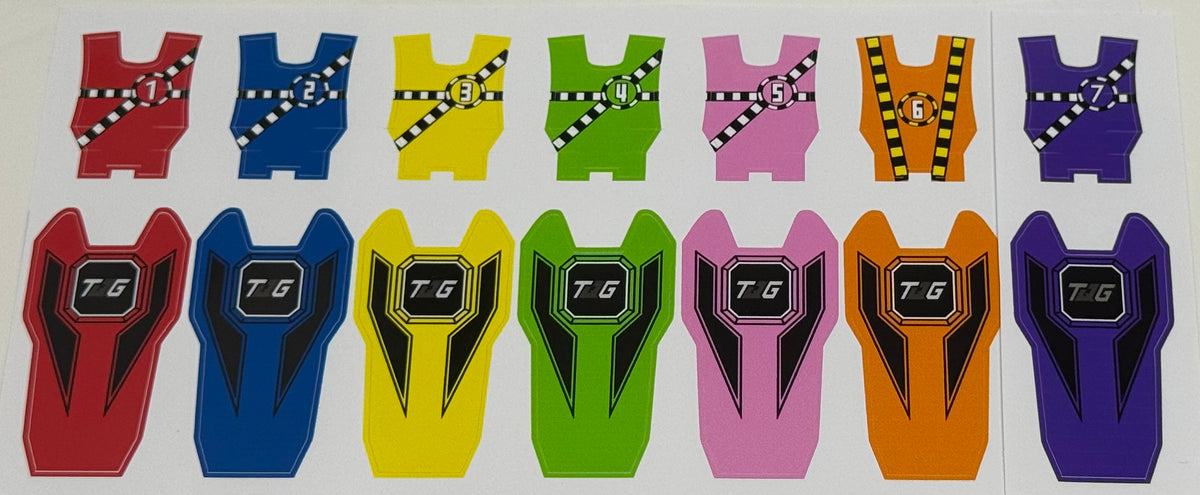 BOJ Ranger Key Labels - 038 - ToQger