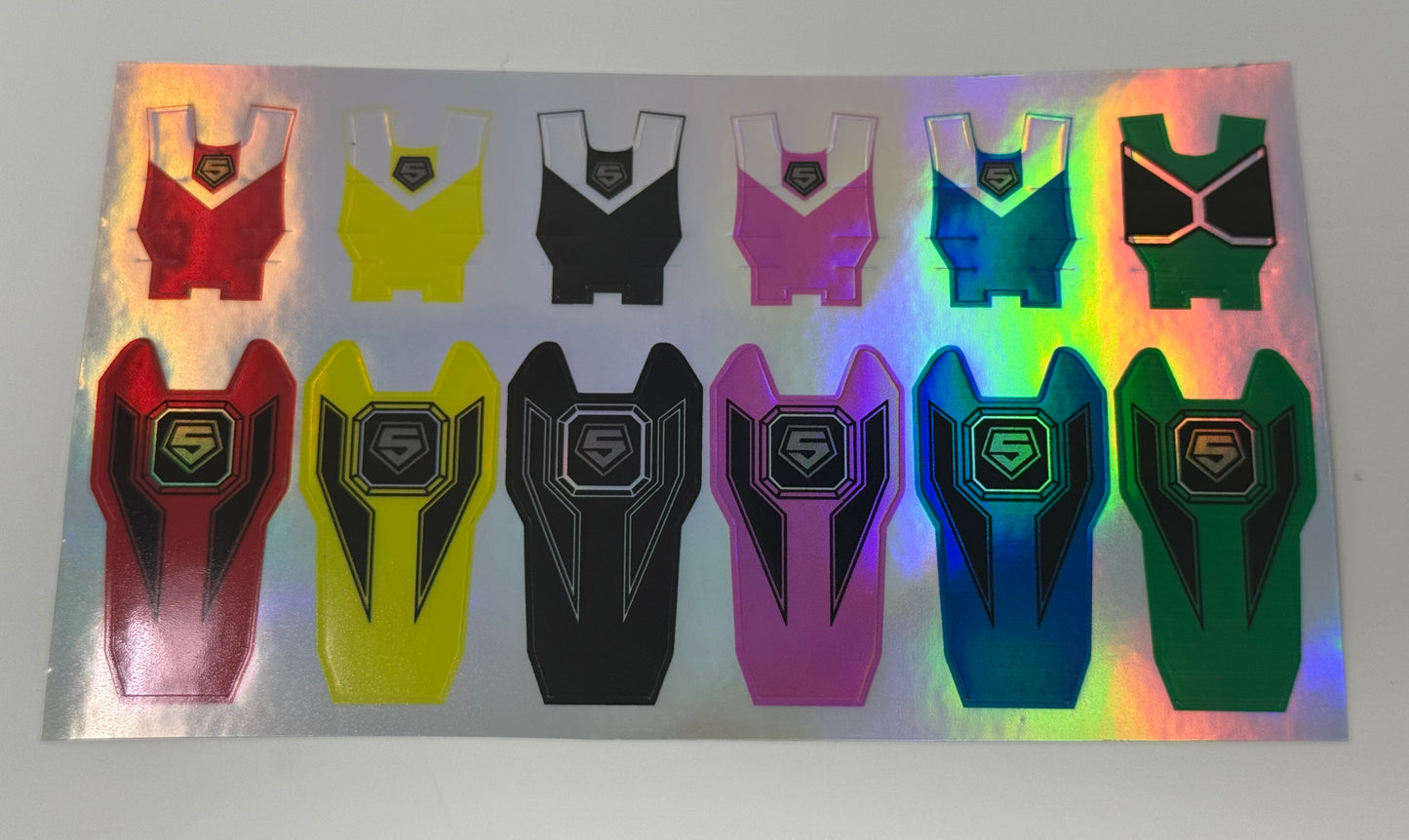 BOJ Ranger Key Labels - 011 - Maskman