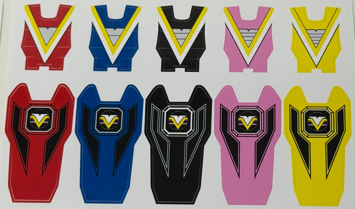 BOJ Ranger Key Labels - 014 - Fiveman