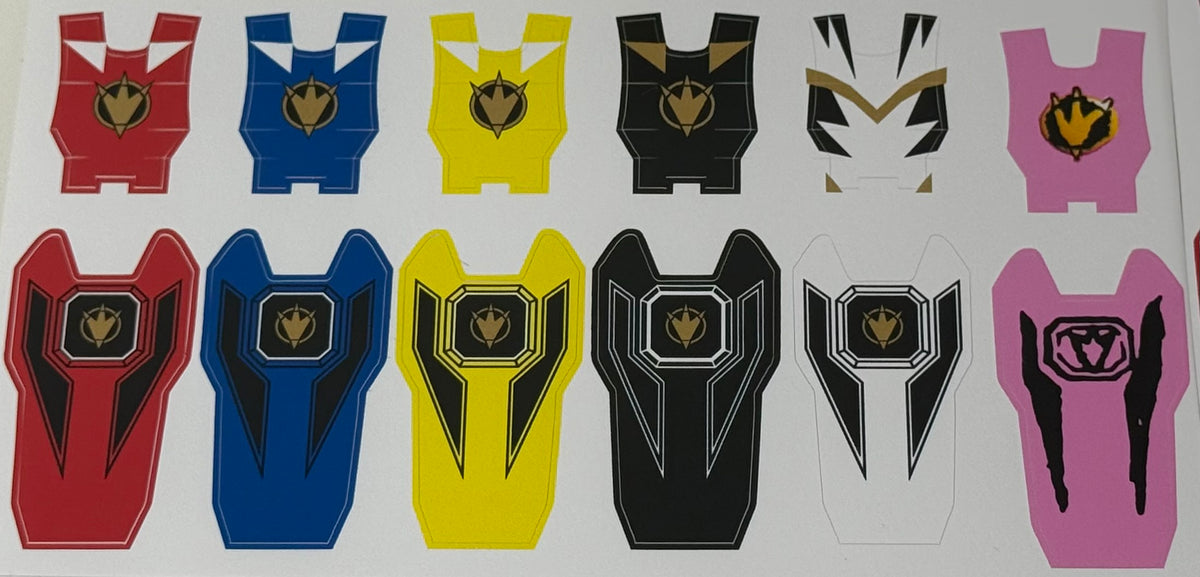 BOJ Ranger Key Labels - 027 - Abaranger