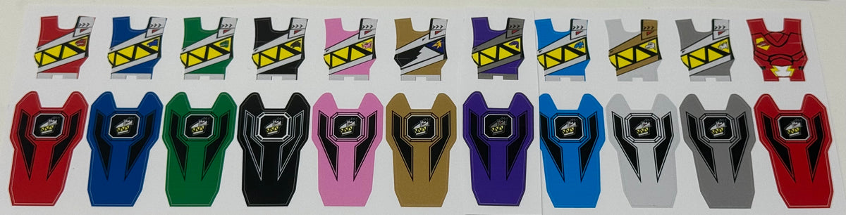 BOJ Ranger Key Labels - 037 - Kyoryuger