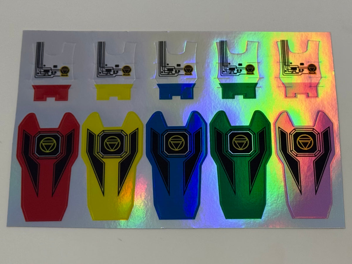 BOJ Ranger Key Labels - 008 - Bioman