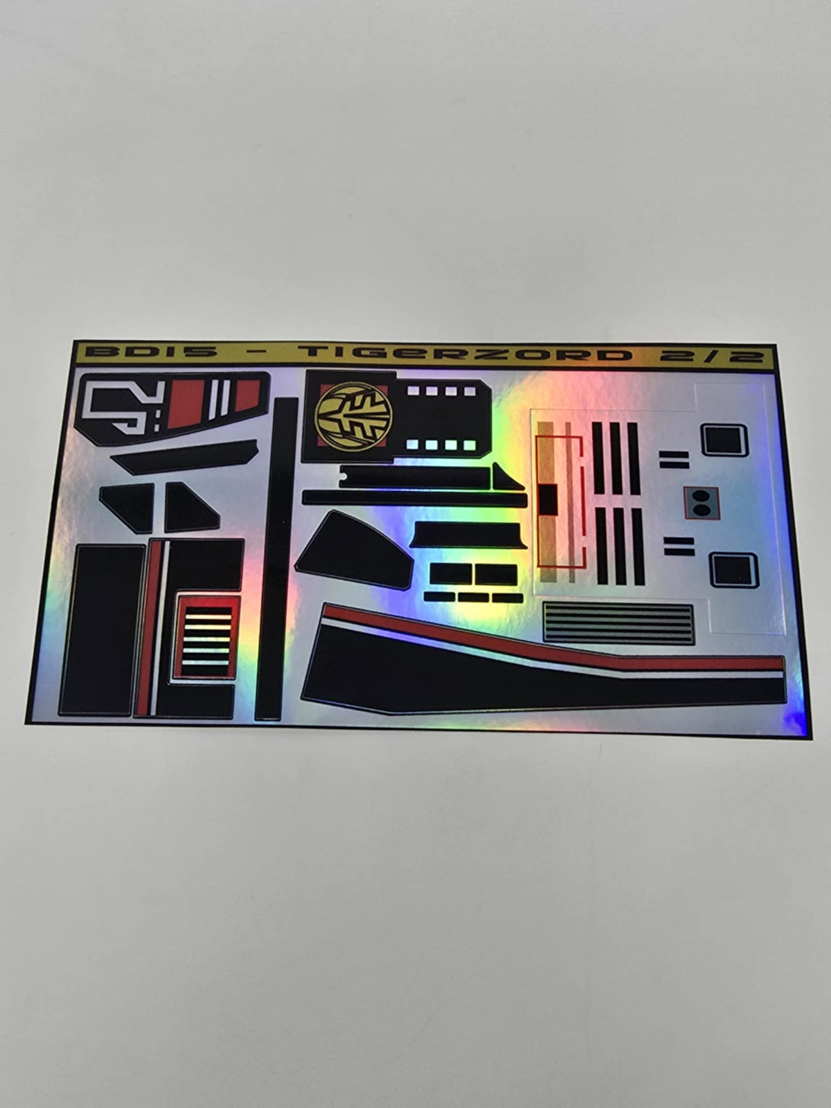 1994 Deluxe Tigerzord Labels