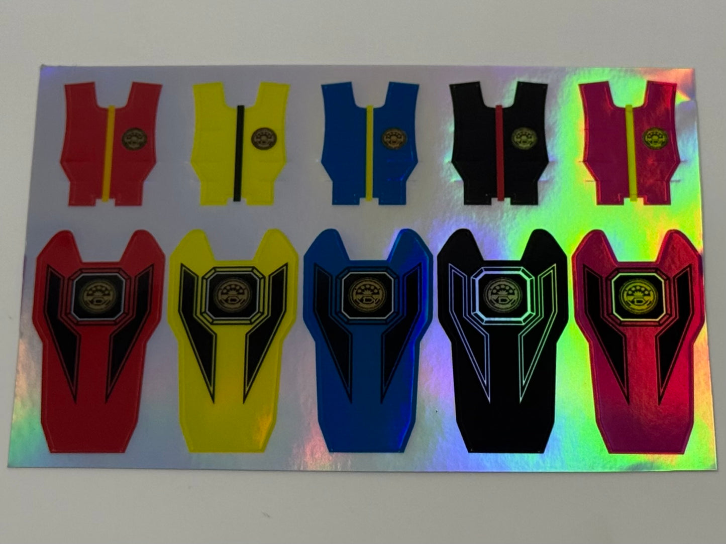BOJ Ranger Key Labels - 007 - Dynaman