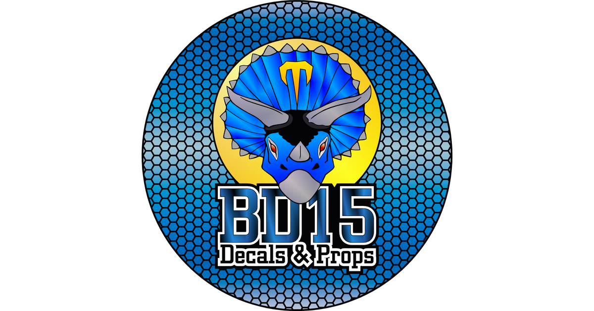 Super Sentai / Power Rangers – BD15 Decals & Props