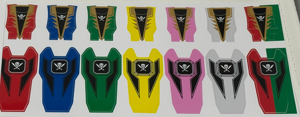 BOJ Ranger Key Labels - 035 - Gokaiger