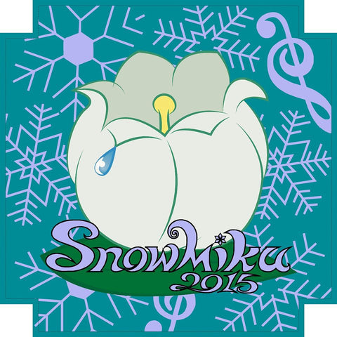 Snow Miku 2015 Nendoroid Stand Label