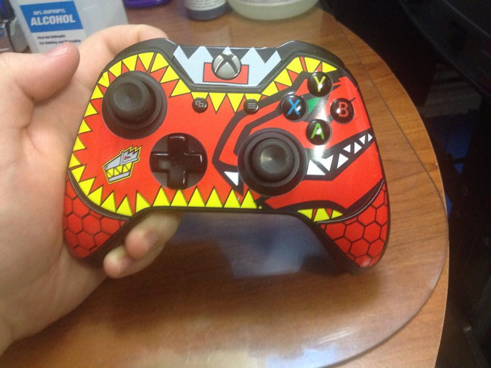 Kyoryu Red XBO Controller Skin