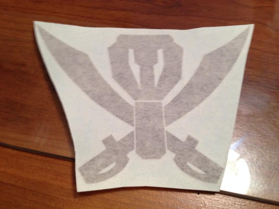 Gokaiger Symbol Decal