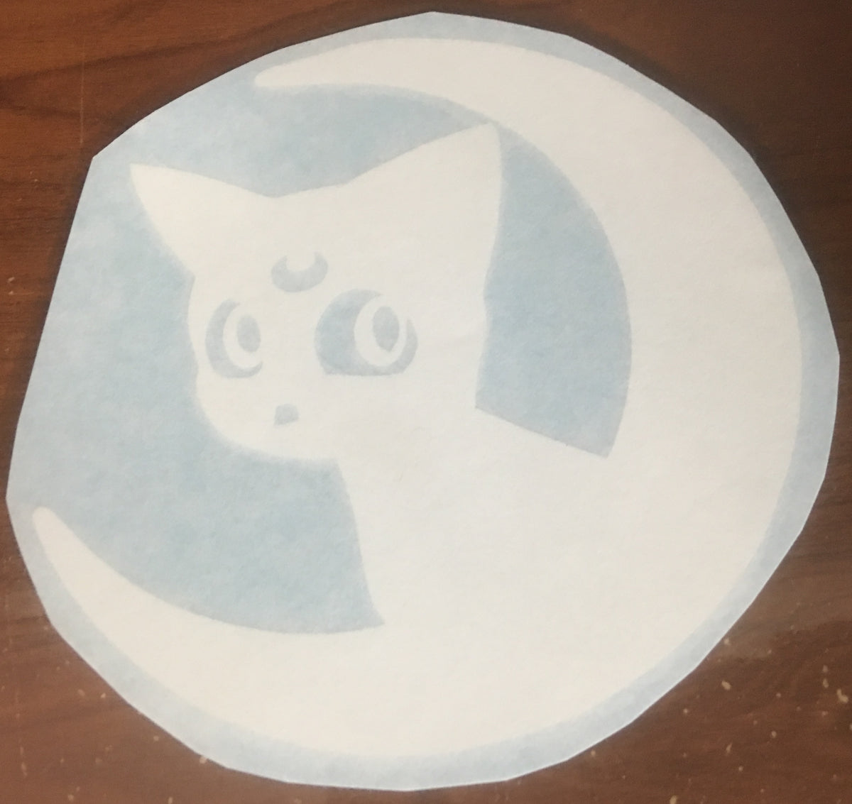 Luna (Moon) Decal