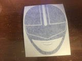 TimeBlue Helmet Decal