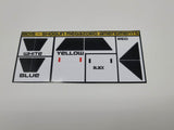 Shogun Megazord Labels