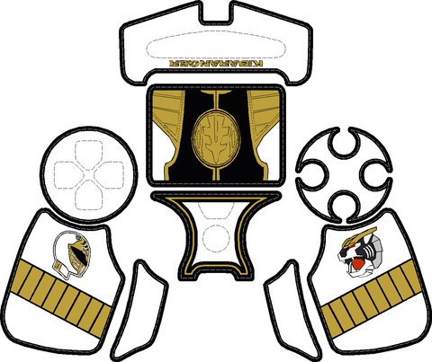 KibaRanger PS4 Controller Skin