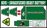 BOJ Dragonzord Beast Battery Labels