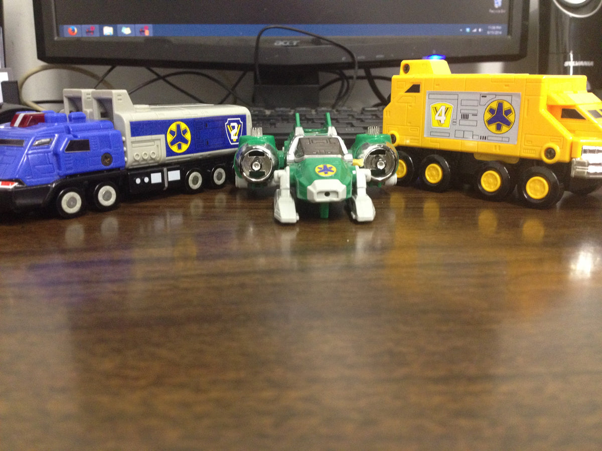 Lightspeed Rescue Megazord Labels (NEWER VERSION NOW AVAILABLE)