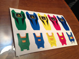 BOJ Ranger Key Labels - Carranger