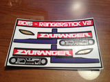 Blade Blaster / Rangerstick Labels V2