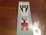 BOJ Ranger Key Labels - Dekaranger