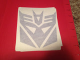 Decepticon Symbol Decal