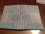 Decade Symbol Decal