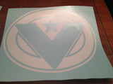Goggle-V Symbol Decal