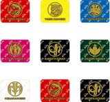 MMPR / Zyuranger Act 4 Figuarts Stand Labels