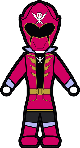 Gokai Pink - Stick Figure Family