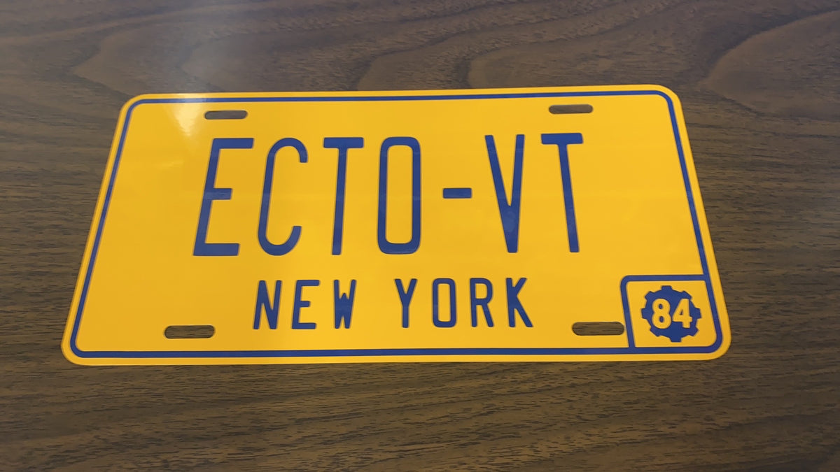Vault 84 License Plate