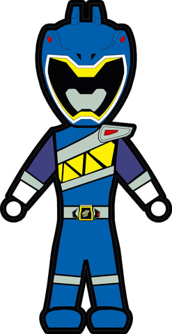Kyoryu Blue - Stick Figure Family
