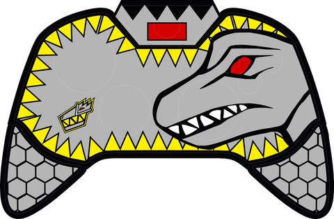 Kyoryu Silver XBO Controller Skin