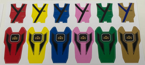 BOJ Ranger Key Labels - 033 - Shinkenger