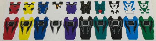 BOJ Ranger Key Labels - 031 - Gekiranger – BD15 Decals & Props