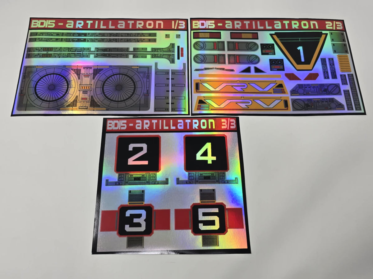 Artillatron Labels