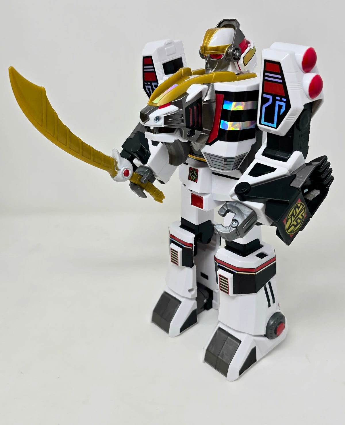 Playmates Re-Ignition Tigerzord Labels