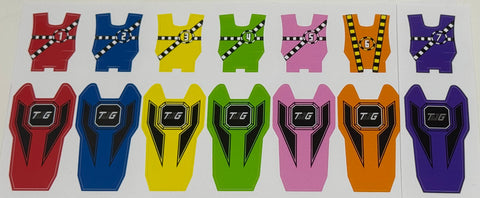BOJ Ranger Key Labels - 038 - ToQger