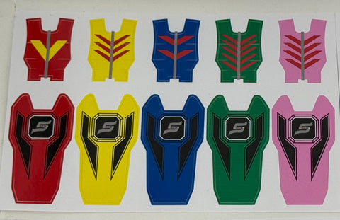 BOJ Ranger Key Labels - 001 - Gorenger