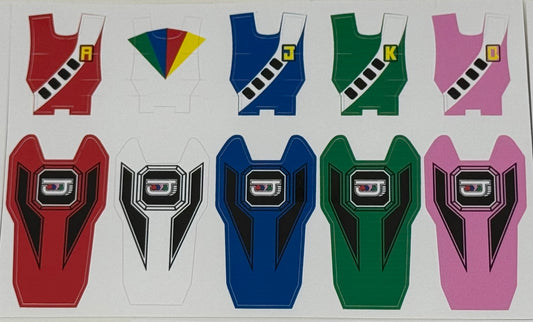 BOJ Ranger Key Labels - 002 - JAKQ