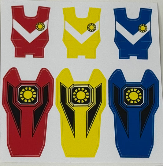 BOJ Ranger Key Labels - 005 - Sun Vulcan