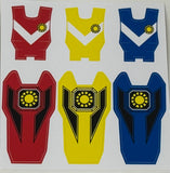 BOJ Ranger Key Labels - 005 - Sun Vulcan