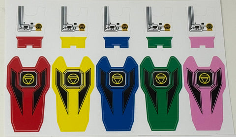 BOJ Ranger Key Labels - 008 - Bioman