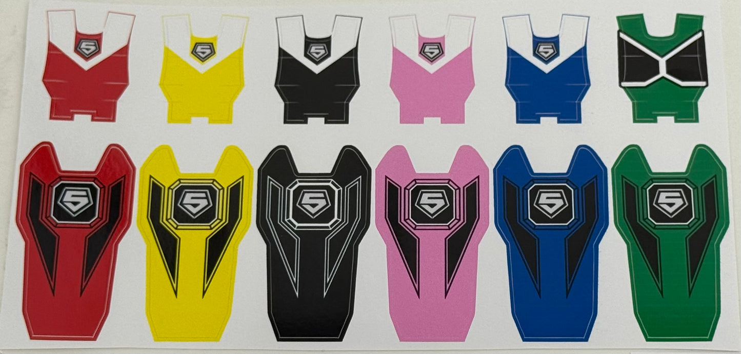 BOJ Ranger Key Labels - 011 - Maskman