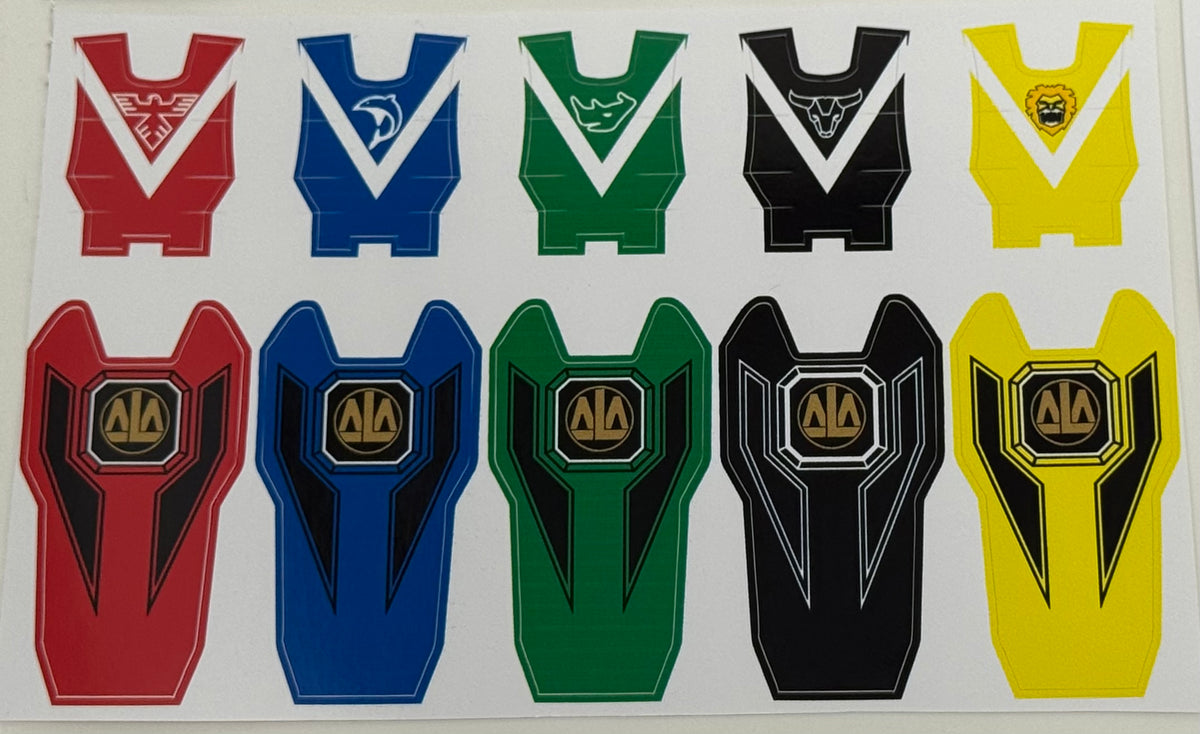BOJ Ranger Key Labels - 012 - Liveman