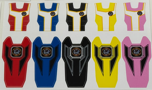BOJ Ranger Key Labels - 013 - Turboranger