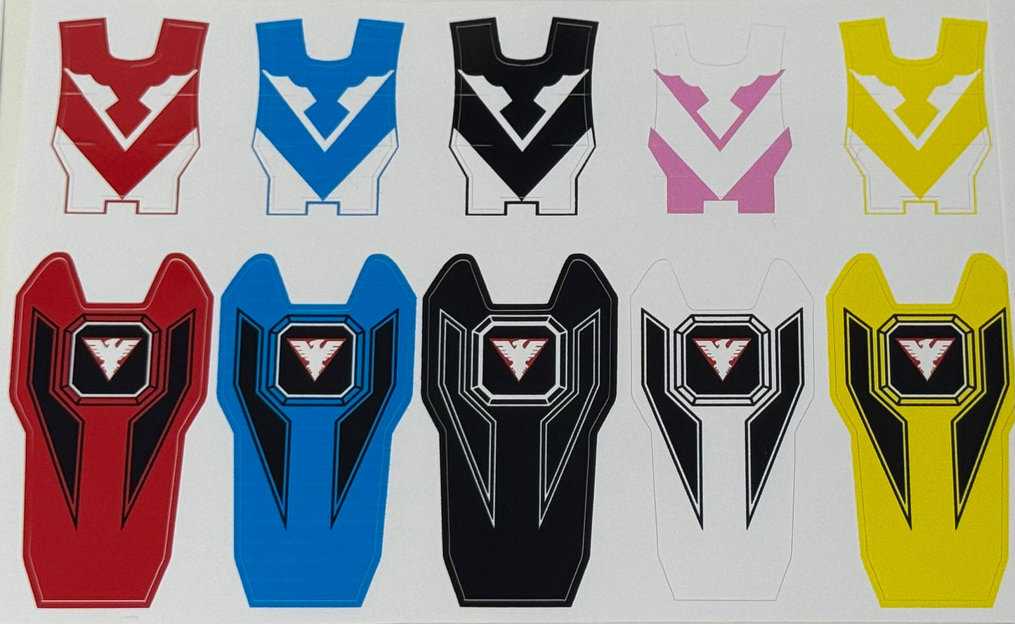 BOJ Ranger Key Labels - 015 - Jetman