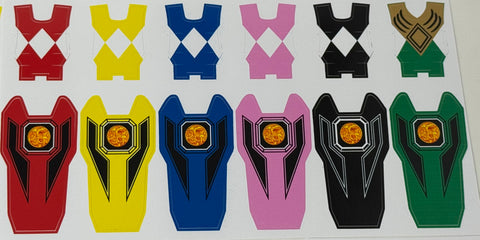 BOJ Ranger Key Labels - 016 - Zyuranger