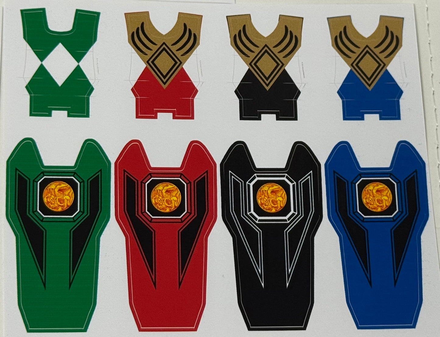 BOJ Ranger Key Labels - 016 - Zyuranger