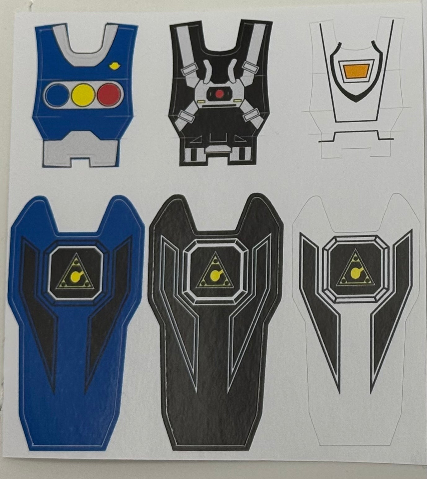 BOJ Ranger Key Labels - 020 - Carranger