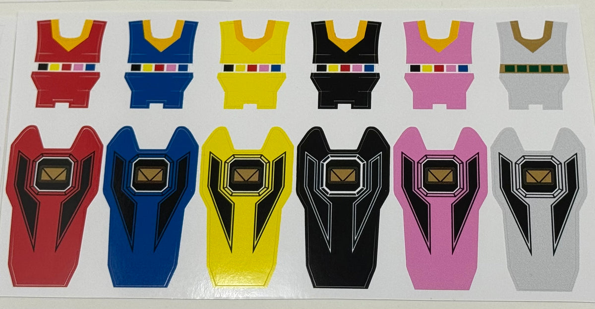BOJ Ranger Key Labels - 021 - Megaranger