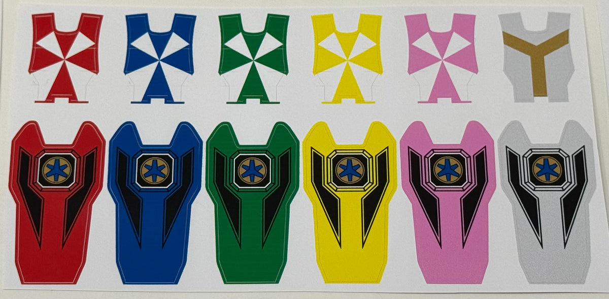 BOJ Ranger Key Labels - 023 - GoGoFive