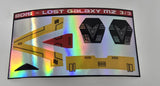 Galaxy Megazord Labels